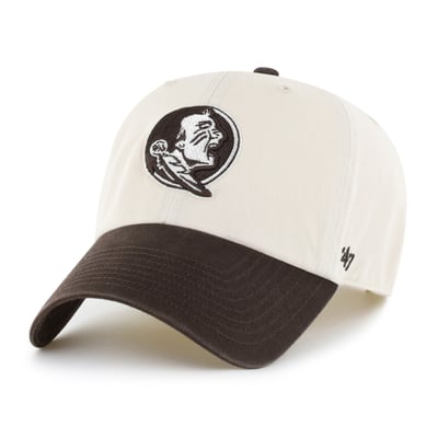 Florida State Seminoles '47 Unisex Clean Up Adjustable Hat - Natural/Brown