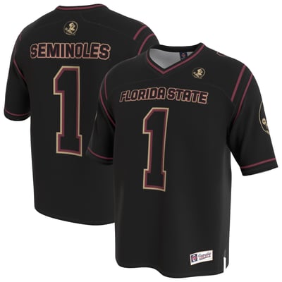 Florida State Seminoles GameDay Greats Unisex Lightweight Football Fashion Jersey - Black