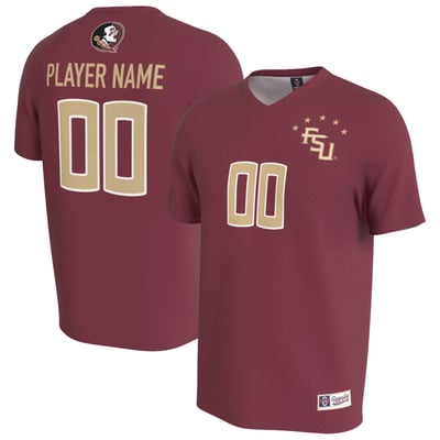  Florida State Seminoles GameDay Greats Unisex Lightweight Collegiate Women's Soccer NIL Pick-A-Player Fashion Jersey - Garnet