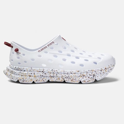  Florida State Seminoles Kane Footwear Unisex Speckle Revive Active Recovery Shoe - White