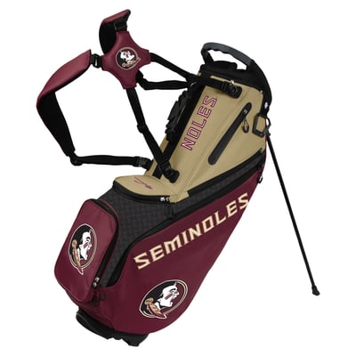 Florida State Seminoles WinCraft Back Nine Stand Golf Bag
