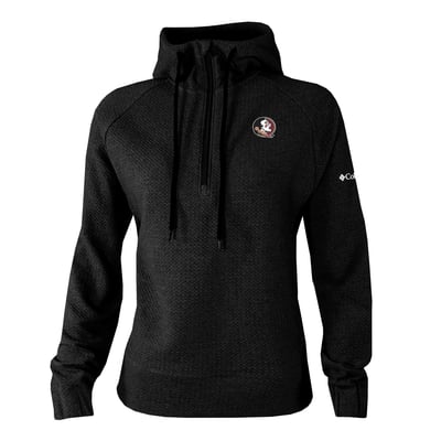  Florida State Seminoles Columbia Women's Swingcraft Fleece Hoodie - Black