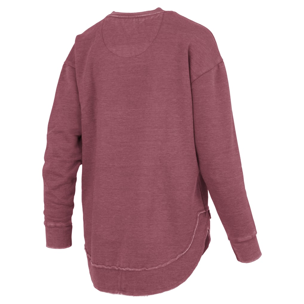  Florida State Seminoles Pressbox Women's Westin Poncho V-Neck Pullover Sweatshirt - Garnet