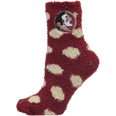 Florida State Seminoles ZooZatz Women's Plush Dot Socks