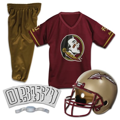 Florida State Seminoles Franklin Sports Youth NCAA Deluxe Uniform Set