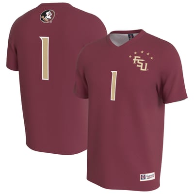 #1 Florida State Seminoles GameDay Greats Youth Lightweight Collegiate Soccer Fashion Jersey  - Garnet