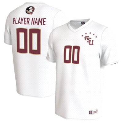  Florida State Seminoles GameDay Greats Youth Lightweight Collegiate Women's Soccer NIL Pick-A-Player Fashion Jersey - White