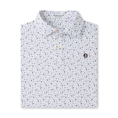  Florida State Seminoles Peter Millar Youth Kick Off Performance Jersey Polo - Gray