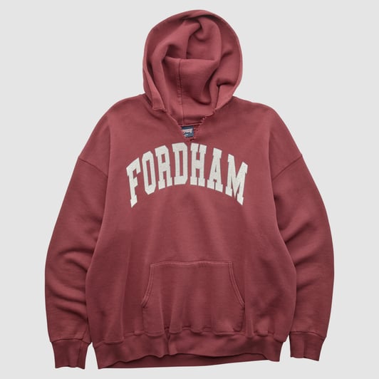 Fordham Rams Jansport 2000s Hooded Pullover Sweatshirt - Maroon - XL by Fanatics Real Vintage