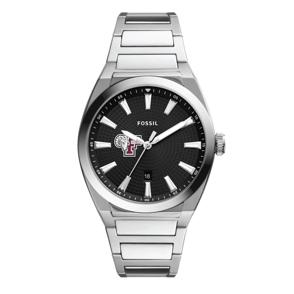 Fordham Rams Fossil Everett Stainless Steel Watch