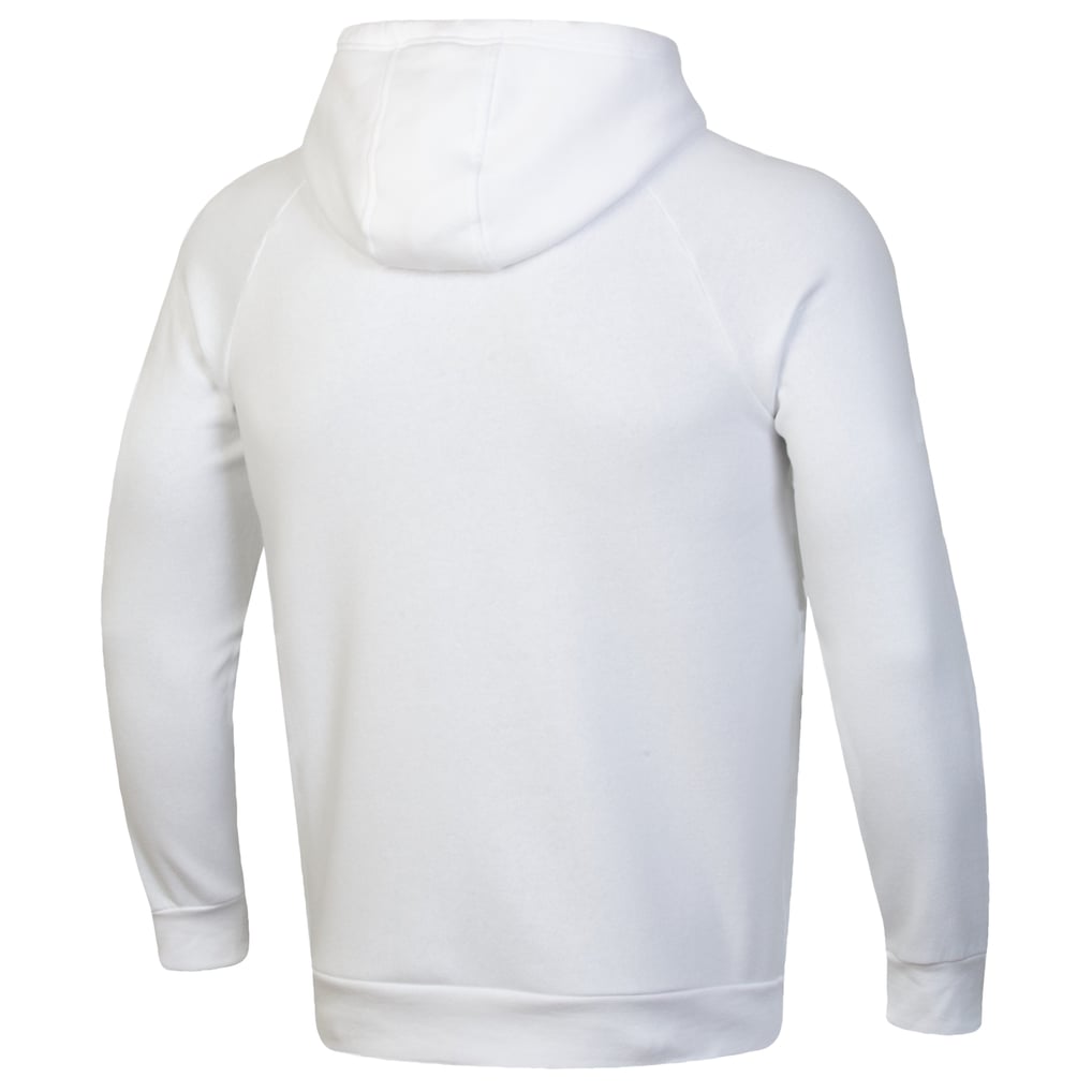 Fordham Rams Under Armour Basketball Rival Raglan Fleece Pullover Hoodie - White