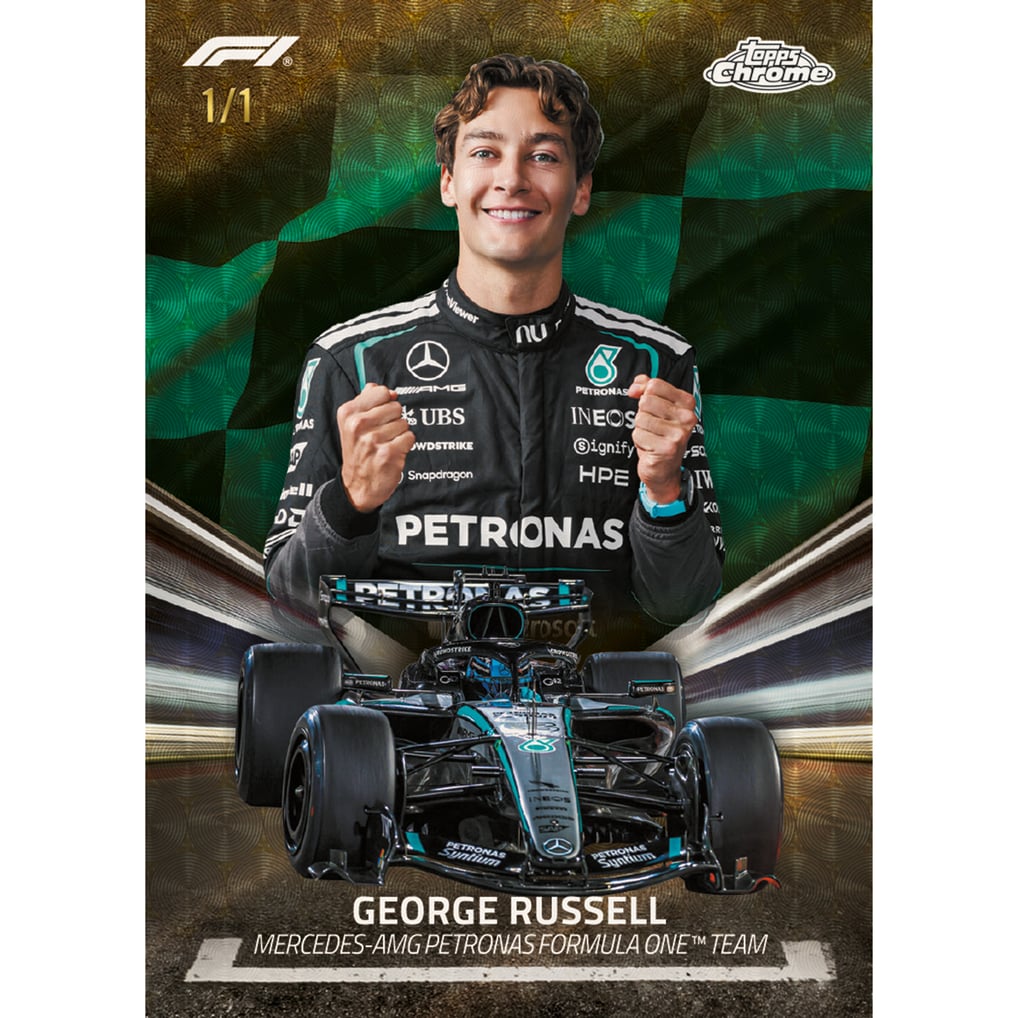2026 Topps Chrome Formula 1 Factory Sealed Hobby Box