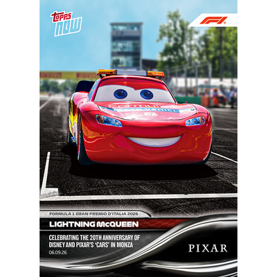 Lightning McQueen - 2026 Formula 1® Topps NOW® - Card 55