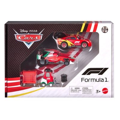 F1 x Disney Mattel Cars Die-Cast Multi-Pack