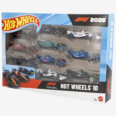 Formula 1 Mattel Hot Wheels Ten-Pack