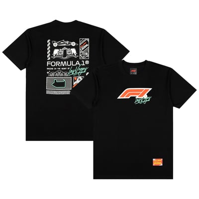 2026 Las Vegas Grand Prix Steering T-Shirt - Black
