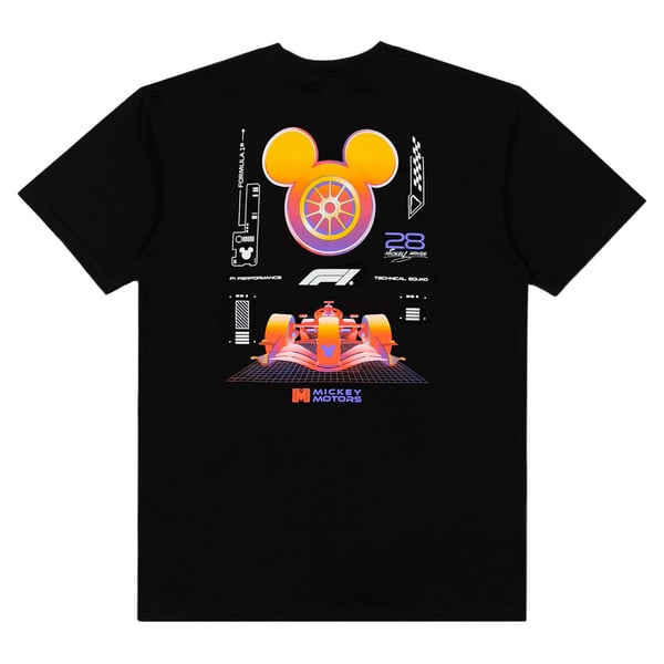 Formula 1 x Disney Mickey Glow T-Shirt - Black