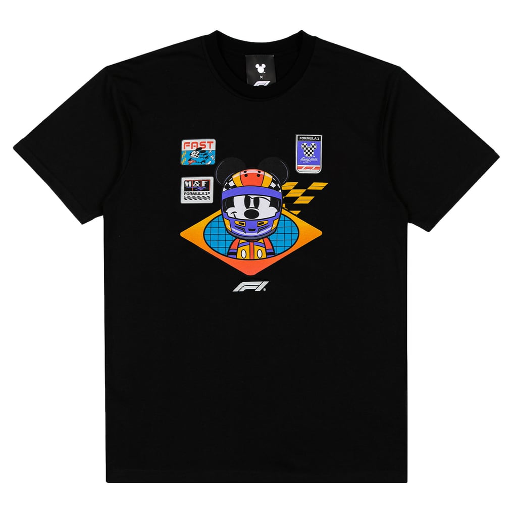 Formula 1 x Disney Mickey Helmet T-Shirt - Black