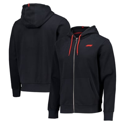  Formula 1 Fanatics Essentials Full-Zip Fleece Hoodie - Black