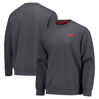  Formula 1 Fanatics Essentials Fleece Crewneck Sweatshirt - Charcoal
