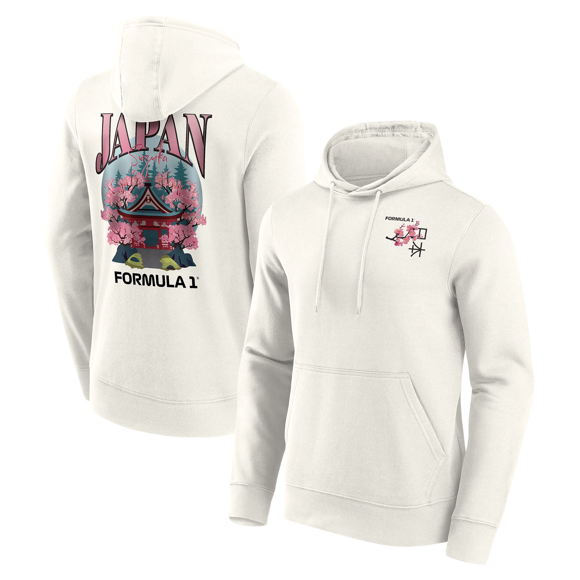 Fanatics 2025 Japan Grand Prix Cherry Blossom Pullover Hoodie - Cream