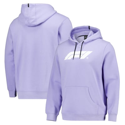  Formula 1 Fanatics Primary Logo Fleece Hoodie - Lavender