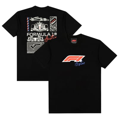 F1 Insomniac United States Grand Prix Steering T-Shirt - Black