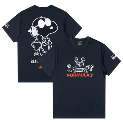 F1 x Peanuts Insomniac Podium T-Shirt - Navy