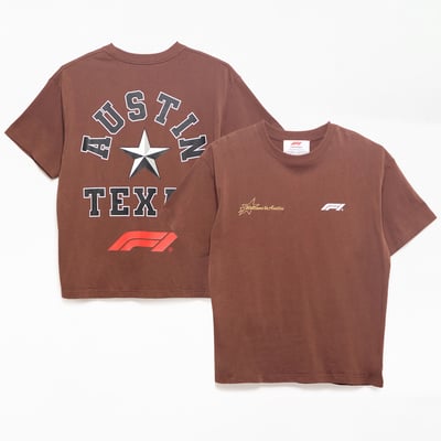 PacSun United States Grand Prix Texas Apex T-Shirt - Brown