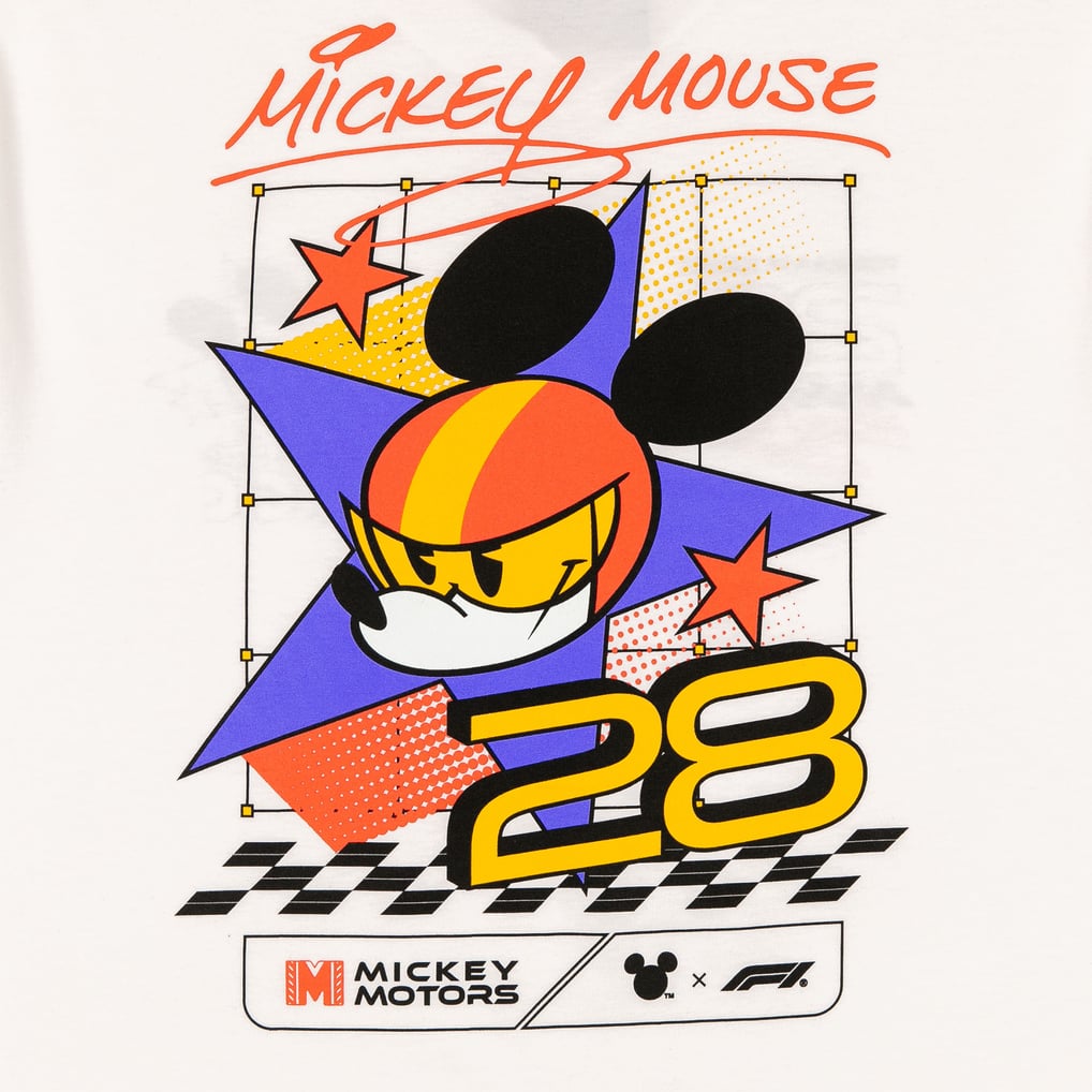  Formula 1 x Disney Mickey Racer T-Shirt - White