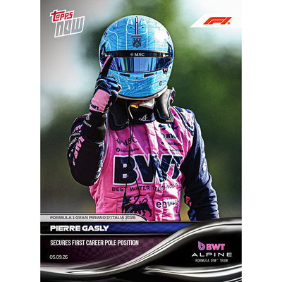Pierre Gasly - 2026 Formula 1® Topps NOW® - Card 56