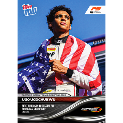 Ugo Ugochukwu - 2026 Formula 1® Topps NOW® - Card 61
