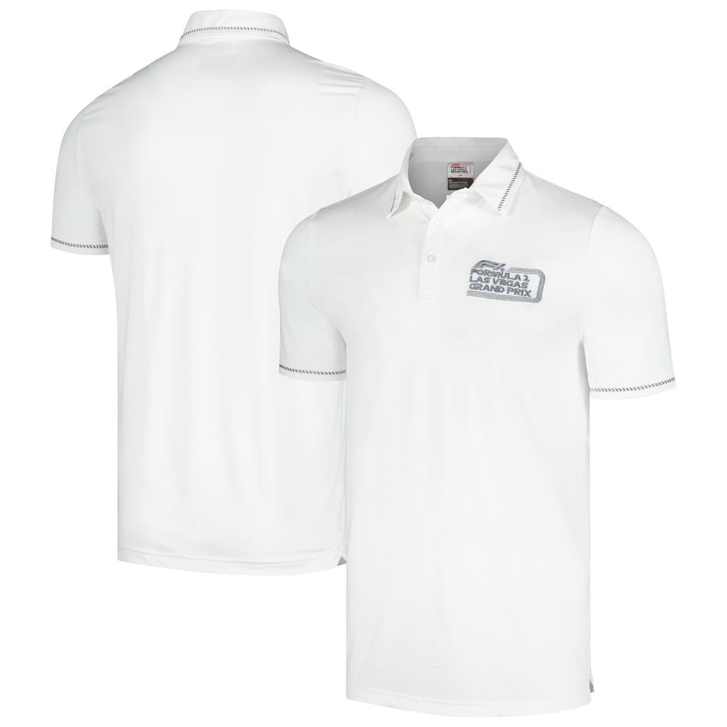 Formula 1 Las Vegas Grand Prix Unisex 2023 Classic Polo - White