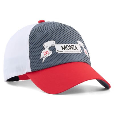 Puma Unisex 2026 Italian Grand Prix F1 Monza Adjustable Hat - Blue/Red