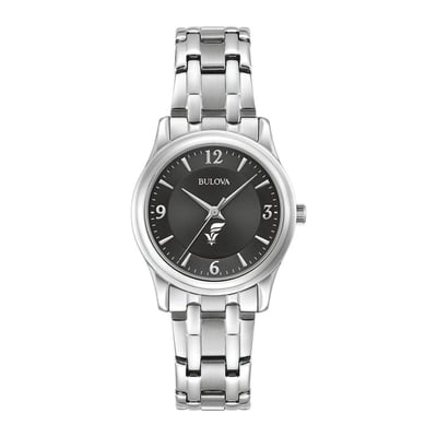 Fort Valley State Wildcats Bulova Women's Corporate Collection Stainless Steel Watch - Black
