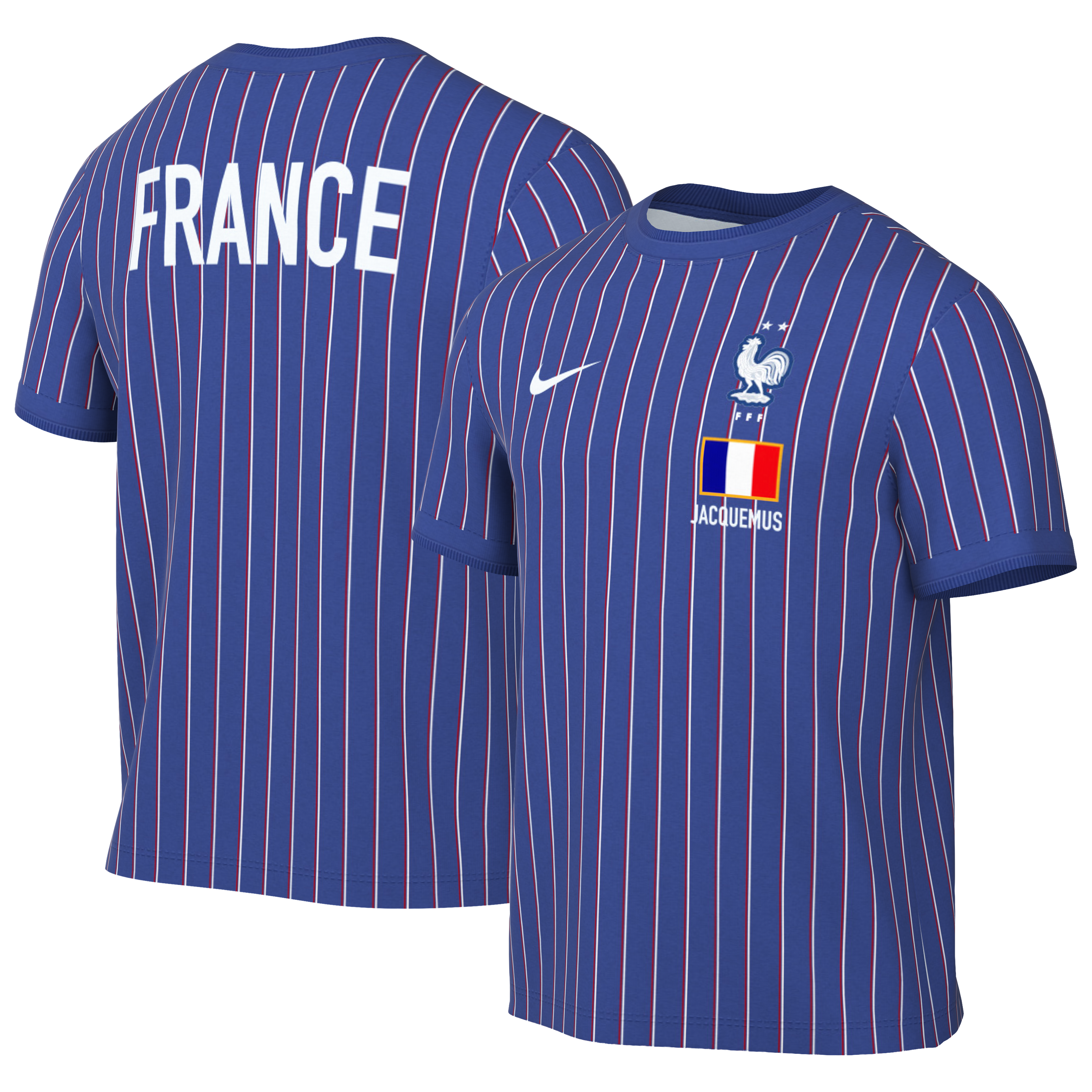 France National Team x Jacquemus Nike 2026 Dri-FIT Pre-Match Top 