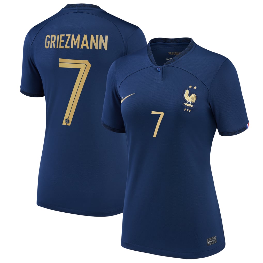 T-Shirt Officiel FFF Antoine Griezmann – Collection Équipe De France De Football – 100% Coton Confortable