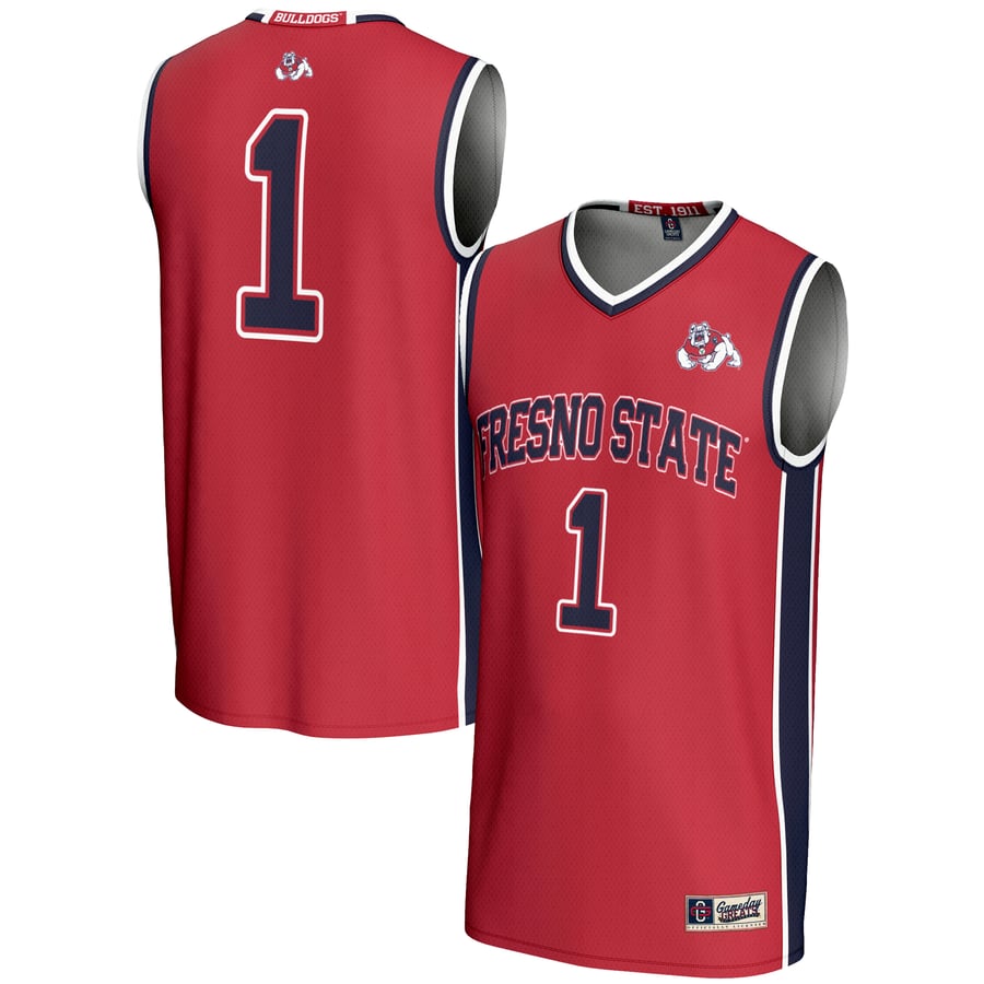 Fresno State Color Code #1 Fresno State Bulldogs GameDay Greats Unisex Lightweight Basketball ...