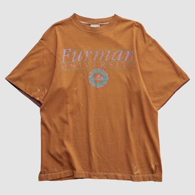 Furman Paladins Gear For Sports 90s T-shirt - Clay - M by Fanatics Real Vintage