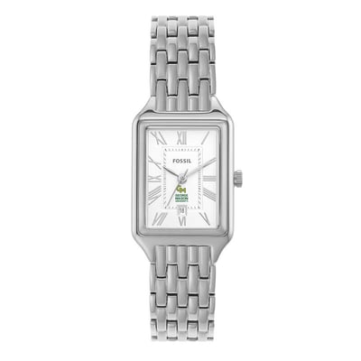George Mason Patriots Fossil Women's Raquel Three-Hand Date Stainless Steel Watch