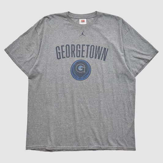 Georgetown Hoyas Nike 2000s T-shirt - Heather Gray - XL by Fanatics Real Vintage