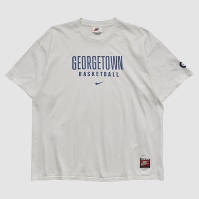 Georgetown Hoyas Nike 2000s T-shirt - White - XL by Fanatics Real Vintage