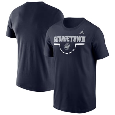 Georgetown Hoyas Jordan Brand Dri-FIT Legend T-Shirt - Navy