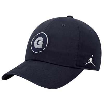  Georgetown Hoyas Jordan Brand Primetime Basketball Club Adjustable Hat - Navy