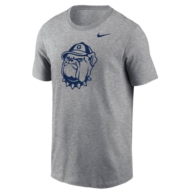 Georgetown Hoyas Nike School Logo T-Shirt - Gray