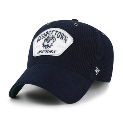 Georgetown Hoyas '47 Unisex Accordia Corduroy MVP Adjustable Hat - Navy