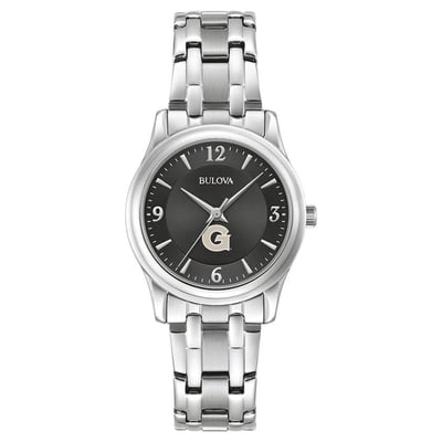 Georgetown Hoyas Bulova Women's Corporate Collection Stainless Steel Watch - Black