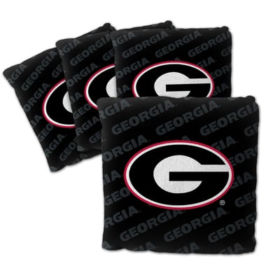 Georgia Bulldogs Fanpoint Four-Piece Cornhole Bag Set