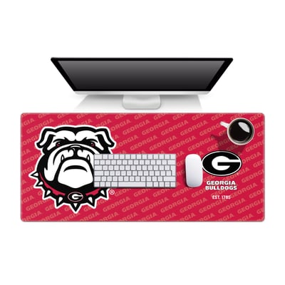 Georgia Bulldogs 15.7" x 35.4" Logo Series Desk Pad