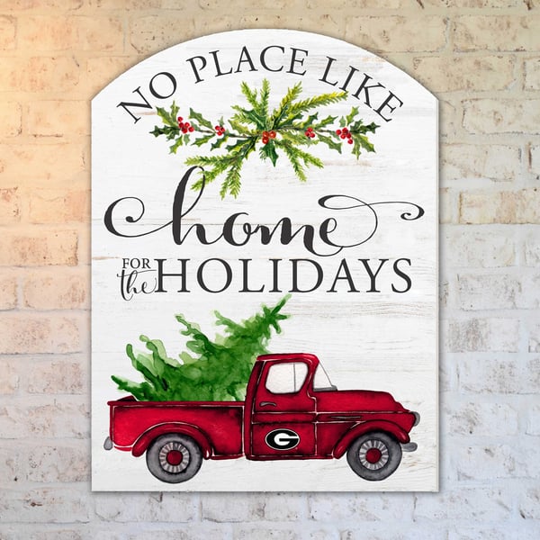 Georgia Bulldogs Holiday Truck Sign - Image 3